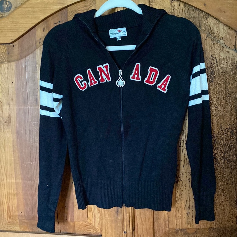 Northern Vibe Front Zip-up CANADA Sweater